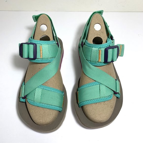 Merrell Alpine Strap Sport Sandals Mint Green Size 6 NEW - Picture 5 of 7